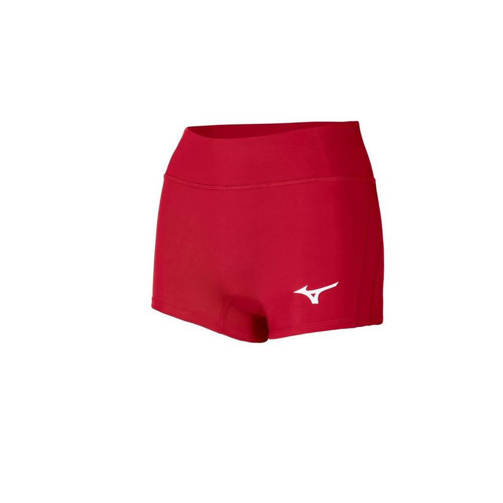 Pantaloncini Mizuno Pallavolo Apex 2.5" Inseam Donna - Rosse - 89530-KHSX